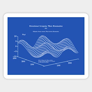 Wave Kinematics Sticker